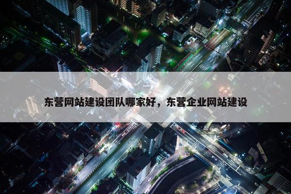 东营网站建设团队哪家好，东营企业网站建设