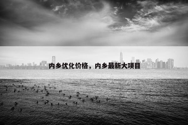 内乡优化价格，内乡最新大项目