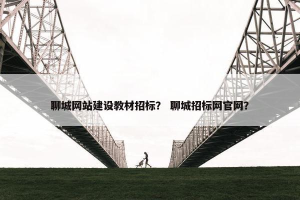 聊城网站建设教材招标？ 聊城招标网官网？