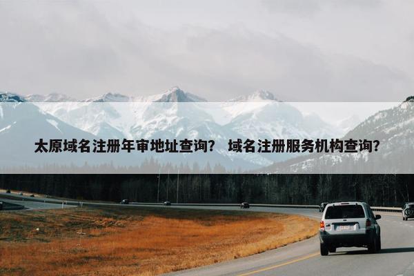 太原域名注册年审地址查询？ 域名注册服务机构查询？