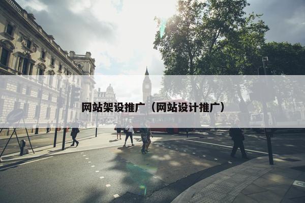 网站架设推广（网站设计推广）