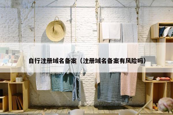 自行注册域名备案（注册域名备案有风险吗）
