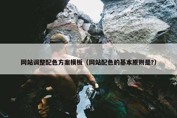 网站调整配色方案模板（网站配色的基本原则是?）