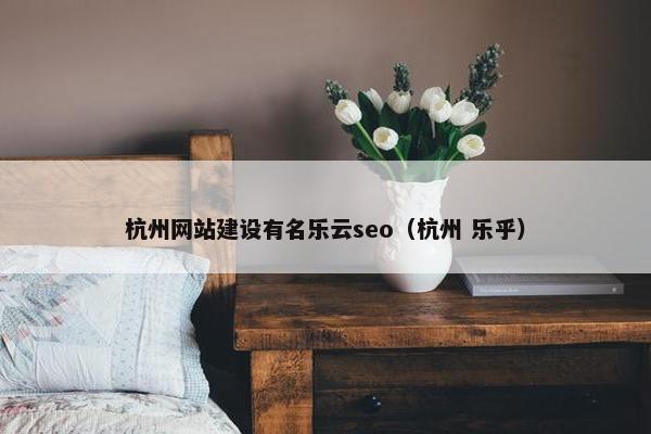 杭州网站建设有名乐云seo（杭州 乐乎）