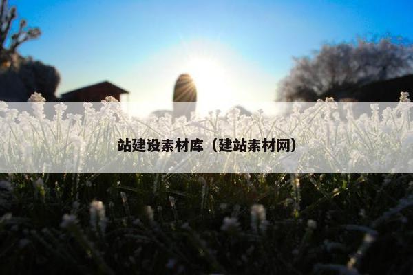 站建设素材库（建站素材网）