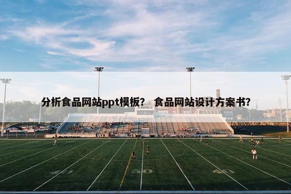 分析食品网站ppt模板？ 食品网站设计方案书？