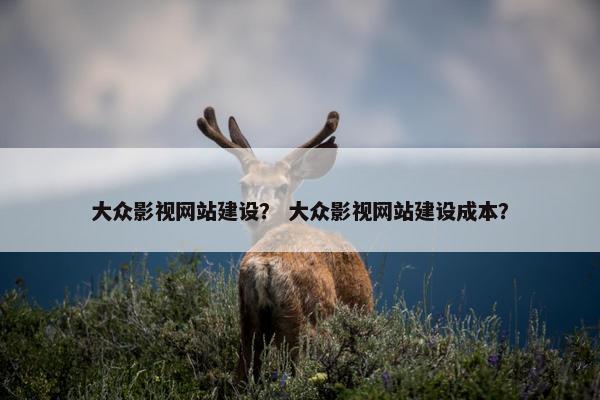 大众影视网站建设？ 大众影视网站建设成本？