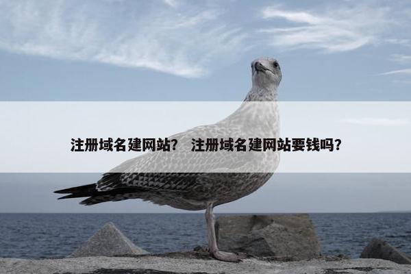 注册域名建网站？ 注册域名建网站要钱吗？