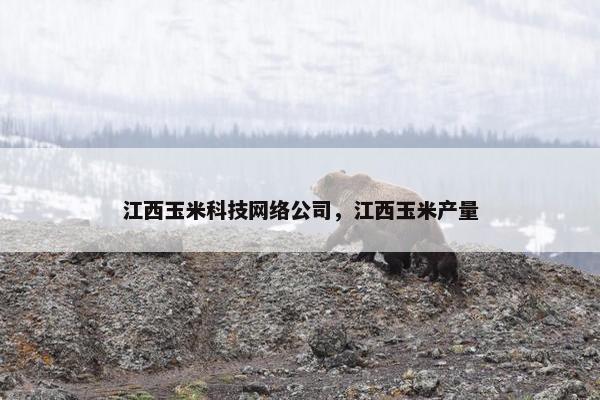 江西玉米科技网络公司，江西玉米产量