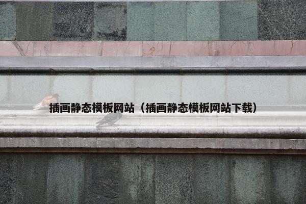 插画静态模板网站（插画静态模板网站下载）