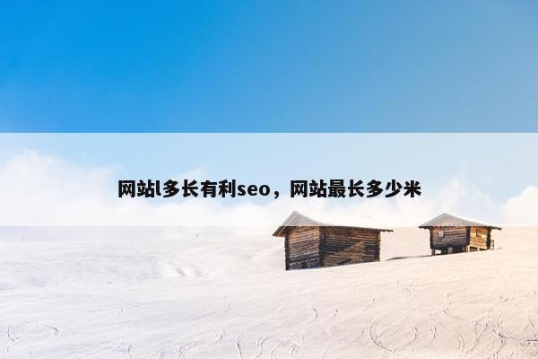 网站l多长有利seo，网站最长多少米