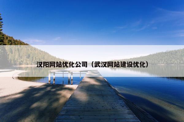 汉阳网站优化公司（武汉网站建设优化）