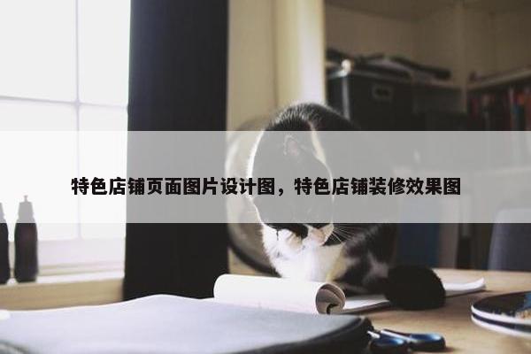 特色店铺页面图片设计图，特色店铺装修效果图