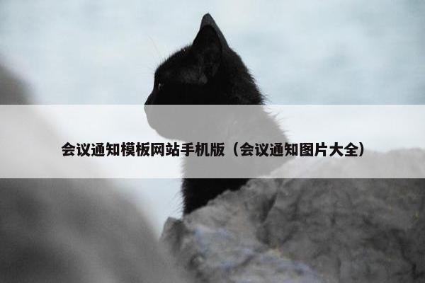 会议通知模板网站手机版（会议通知图片大全）