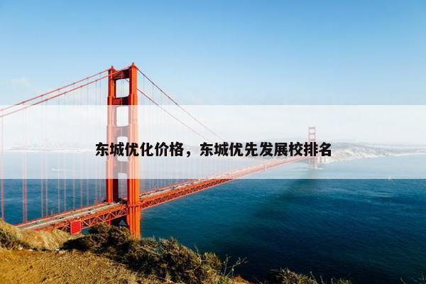 东城优化价格，东城优先发展校排名