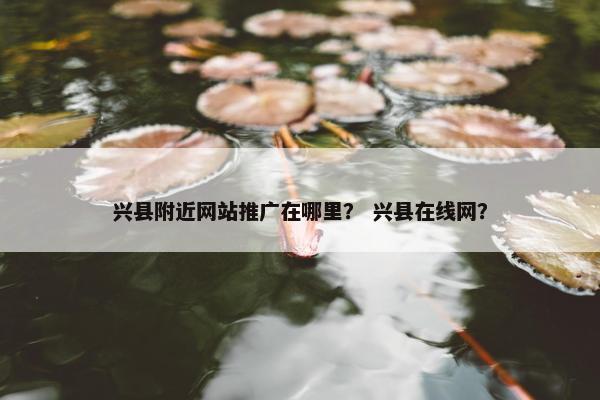兴县附近网站推广在哪里？ 兴县在线网？