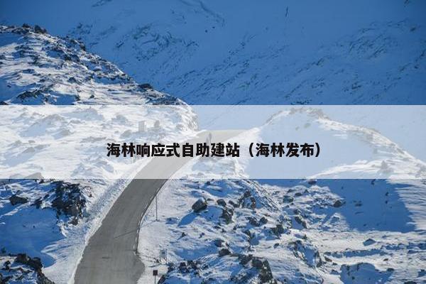 海林响应式自助建站（海林发布）