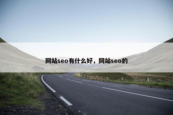 网站seo有什么好，网站seo的