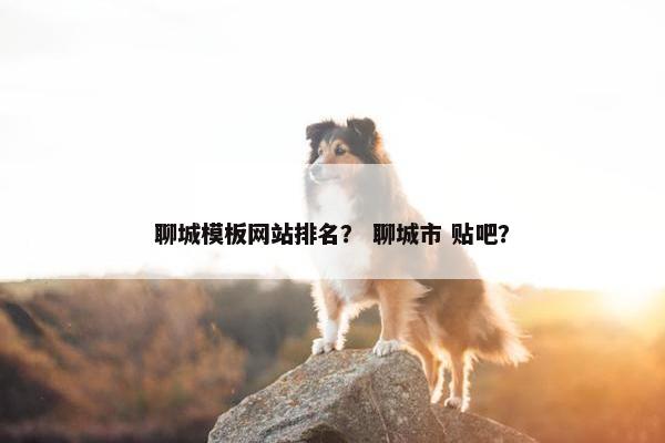 聊城模板网站排名？ 聊城市 贴吧？
