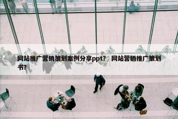 网站推广营销策划案例分享ppt？ 网站营销推广策划书？