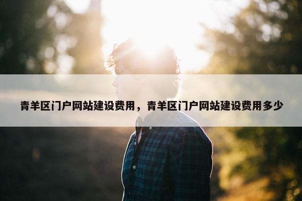 青羊区门户网站建设费用，青羊区门户网站建设费用多少