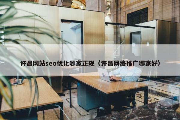 许昌网站seo优化哪家正规（许昌网络推广哪家好）