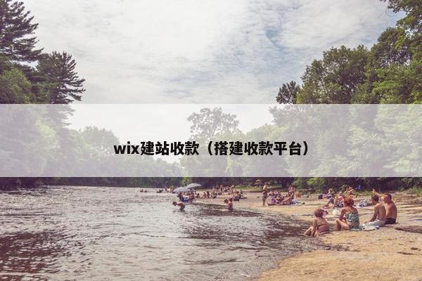 wix建站收款（搭建收款平台）