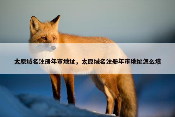 太原域名注册年审地址，太原域名注册年审地址怎么填