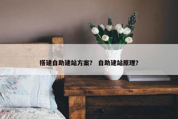 搭建自助建站方案？ 自助建站原理？