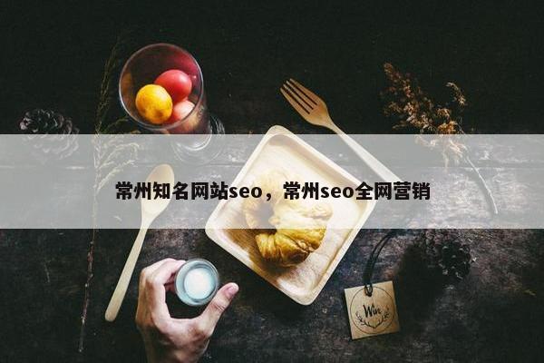 常州知名网站seo，常州seo全网营销