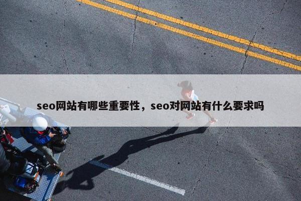 seo网站有哪些重要性，seo对网站有什么要求吗