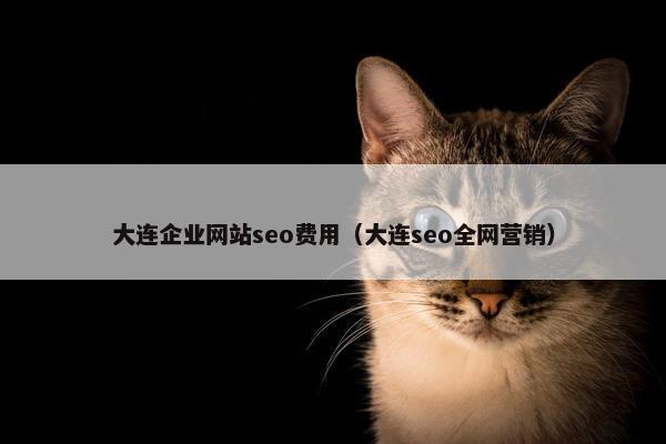 大连企业网站seo费用（大连seo全网营销）