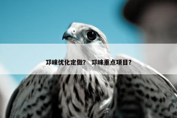 邛崃优化定做？ 邛崃重点项目？