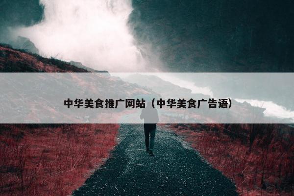 中华美食推广网站（中华美食广告语）