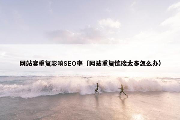 网站容重复影响SEO率（网站重复链接太多怎么办）