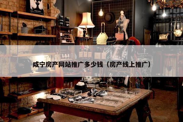 咸宁房产网站推广多少钱（房产线上推广）