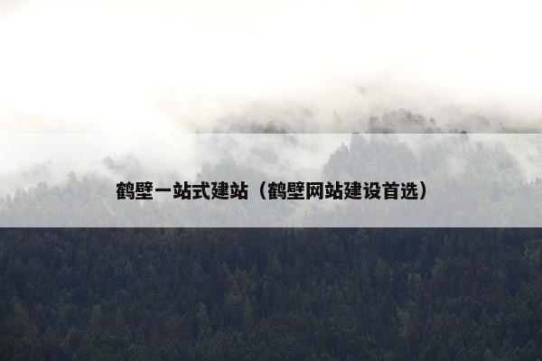 鹤壁一站式建站（鹤壁网站建设首选）