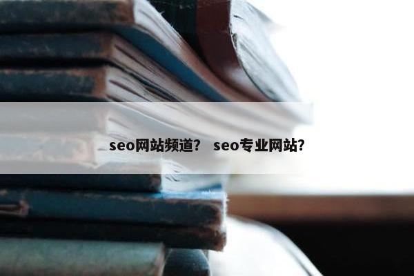 seo网站频道？ seo专业网站？