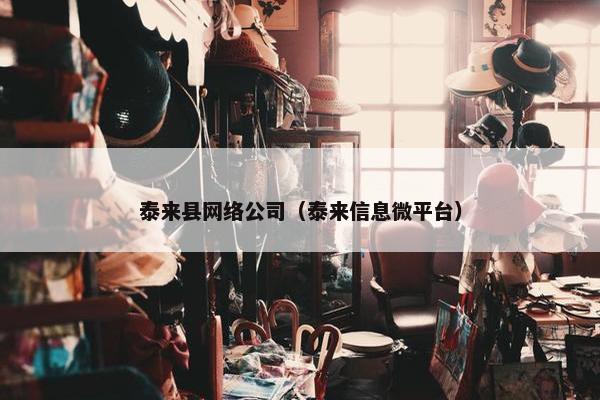 泰来县网络公司（泰来信息微平台）