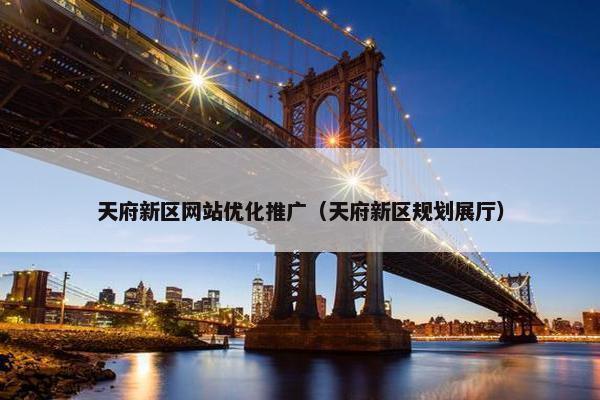 天府新区网站优化推广（天府新区规划展厅）