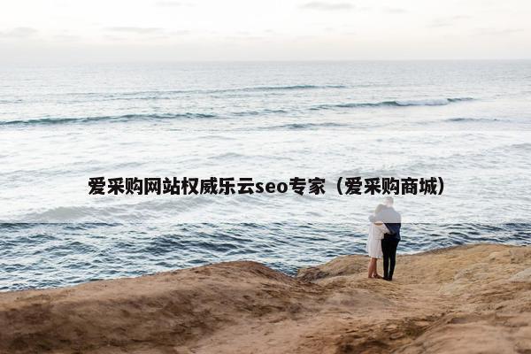 爱采购网站权威乐云seo专家（爱采购商城）