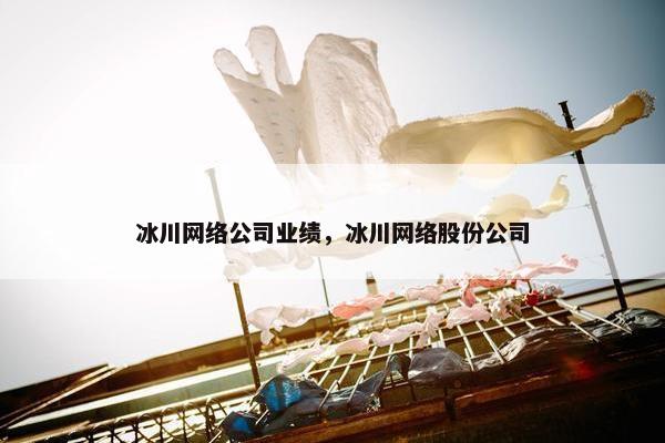 冰川网络公司业绩，冰川网络股份公司