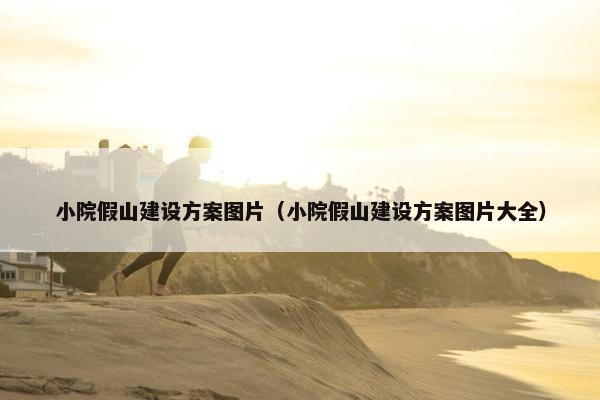 小院假山建设方案图片（小院假山建设方案图片大全）
