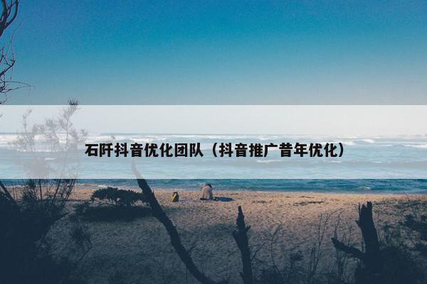 石阡抖音优化团队（抖音推广昔年优化）