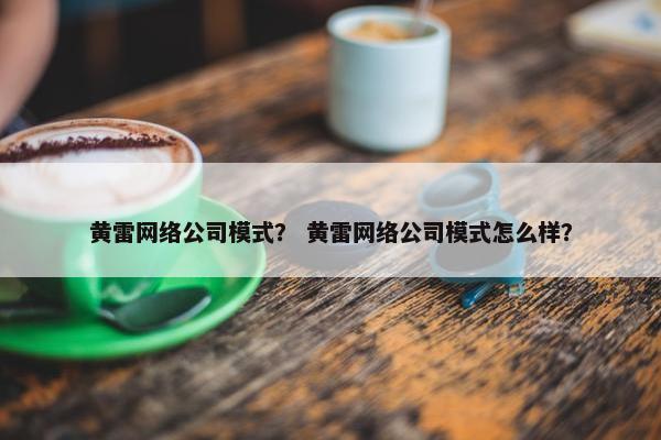 黄雷网络公司模式？ 黄雷网络公司模式怎么样？