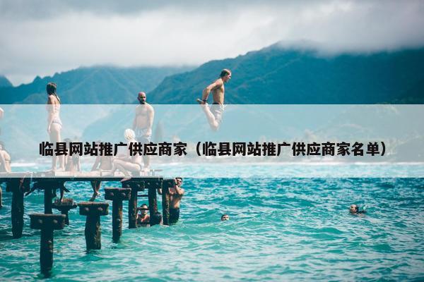临县网站推广供应商家（临县网站推广供应商家名单）